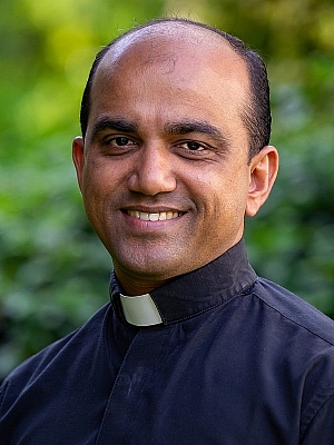 Porträt von Pastor Fabian Binoy Joseph 