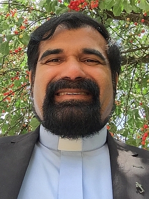 Porträt von Pater Shaji George OIC 