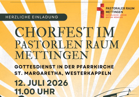 Chorfest im Pastoralen Raum Mettingen